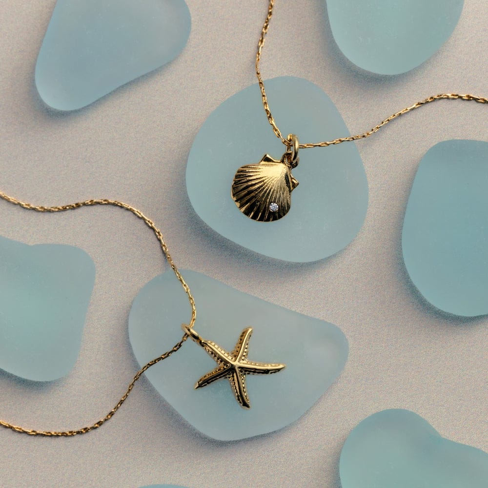 Fine Starfish Collar Necklace - Image 4
